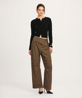Lightweight Cashmere Cropped Cardigan