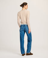 Lightweight Cashmere Cropped Cardigan