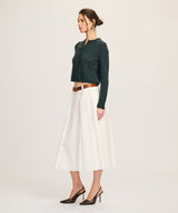 Lightweight Cashmere Cropped Cardigan