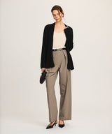 Lightweight Cashmere Open Front Cardigan