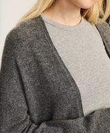 Lightweight Cashmere Open Front Cardigan