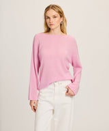 Lightweight Cashmere Relaxed Boatneck Sweater