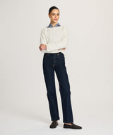 Lightweight Cashmere Relaxed Boatneck Sweater