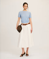 Lightweight Cashmere Short Sleeve Sweater