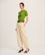 Lightweight Cashmere Short Sleeve Sweater