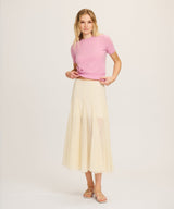 Lightweight Cashmere Short Sleeve Sweater