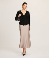Lightweight Cashmere Wrap Top