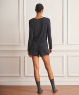 Breathable Long Sleeve Sleep Tee