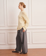 Luxe Cashmere Cable Crewneck