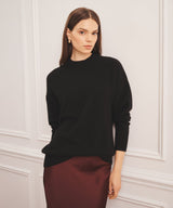 Luxe Cashmere Oversized Crewneck Sweater