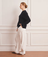 Luxe Cashmere Oversized Crewneck Sweater