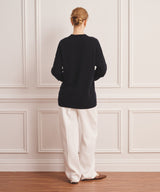 Luxe Cashmere Oversized Crewneck Sweater