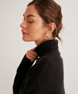 Luxe Cashmere Turtleneck Sweater