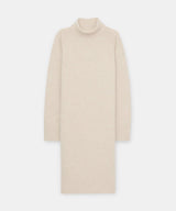 Luxe Cashmere Turtleneck Dress