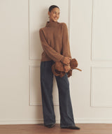 Luxe Cashmere Oversized Turtleneck