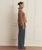 Luxe Cashmere Oversized Turtleneck