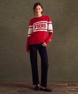 NFL Luxe Cashmere Oversized Crewneck Sweater