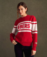 NFL Luxe Cashmere Oversized Crewneck Sweater