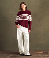 NFL Luxe Cashmere Oversized Crewneck Sweater