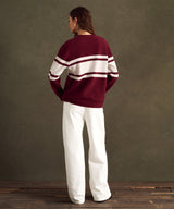 NFL Luxe Cashmere Oversized Crewneck Sweater