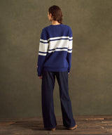 NFL Luxe Cashmere Oversized Crewneck Sweater