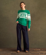 NFL Luxe Cashmere Oversized Crewneck Sweater