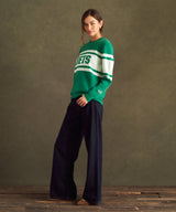 NFL Luxe Cashmere Oversized Crewneck Sweater