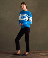 NFL Luxe Cashmere Oversized Crewneck Sweater