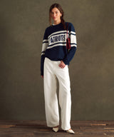 NFL Luxe Cashmere Oversized Crewneck Sweater