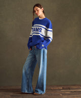 NFL Luxe Cashmere Oversized Crewneck Sweater