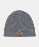 Super Bowl LX Cashmere Ribbed Beanie