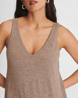 Super Fine Cashmere Tank Dress