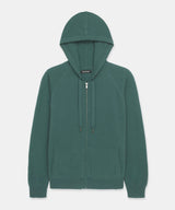 Signature Cashmere Zip Up Hoodie