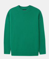 Luxe Cashmere Oversized Crewneck Sweater
