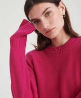 Luxe Cashmere Oversized Crewneck Sweater