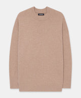 Luxe Cashmere Oversized Crewneck Sweater
