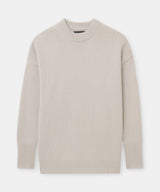 Luxe Cashmere Oversized Crewneck Sweater