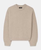 Super Luxe Cashmere Fisherman Sweater