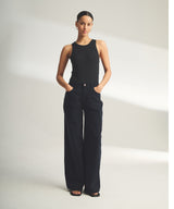Baby Rib Cropped Tank
