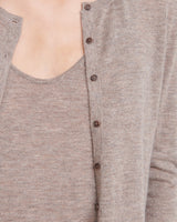 Super Fine Cashmere Cropped Cardigan