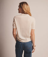 Super Fine Cashmere Short Sleeve Polo