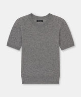 Lightweight Cashmere Short Sleeve Sweater