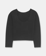 Reversible Cashmere Boatneck Sweater
