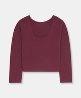 Reversible Cashmere Boatneck Sweater