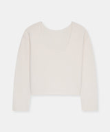 Reversible Cashmere Boatneck Sweater