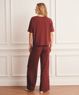 Breathable Short Sleeve Sleep Top