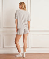 Breathable Short Sleeve Sleep Top