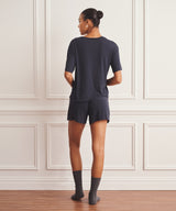 Breathable Short Sleeve Sleep Top
