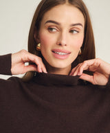 Signature Cashmere Boxy Turtleneck Sweater