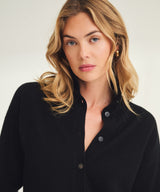 Signature Cashmere Button Down Jumpsuit